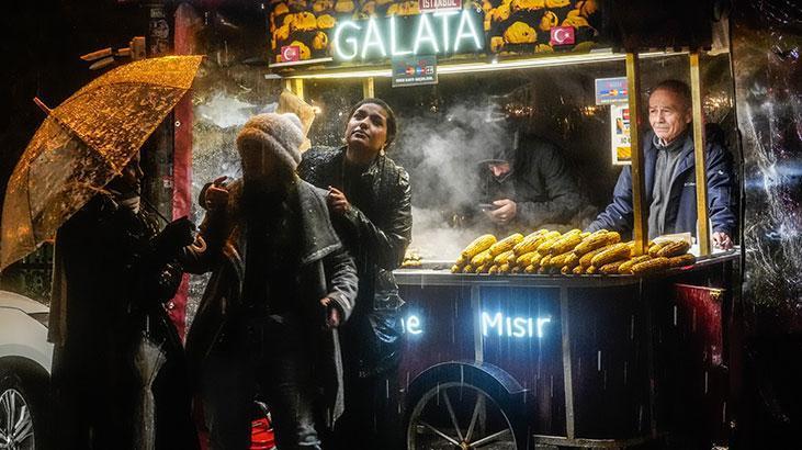İstanbulda kar yağışı etkili oldu