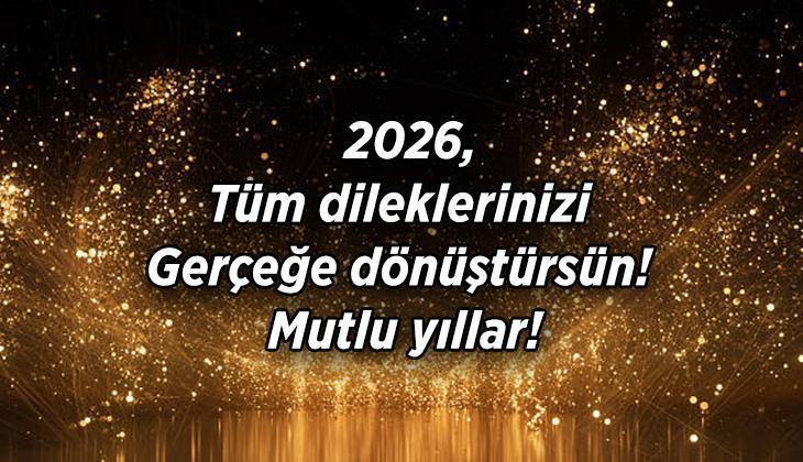 BİRBİRİNDEN GÜZEL YENİ YIL MESAJLARI 🎄 2026 Yılbaşı Mesajları arasından herkese iletebileceğiniz seçenekler, resimli sözler