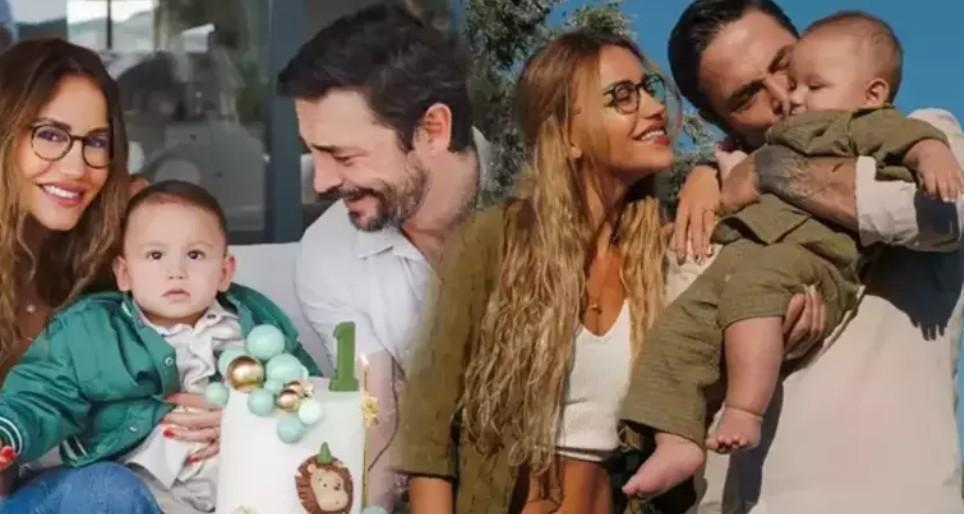 Ünlü oyuncudan mutlu aile tablosu İşte minik Demirden yeni kare