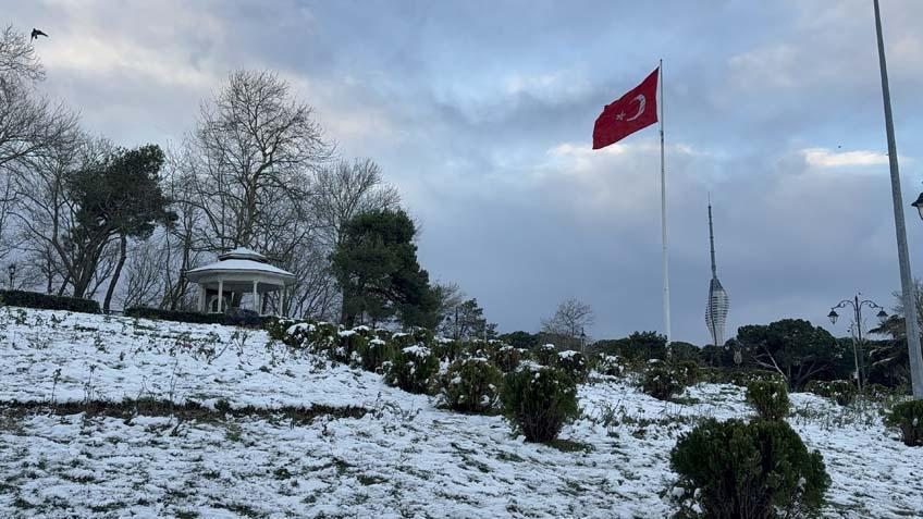 İstanbulda yeni yıla beyaz başlangıç İlk kar manzaraları geldi
