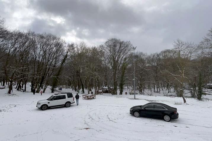 İstanbulda yeni yıla beyaz başlangıç İlk kar manzaraları geldi