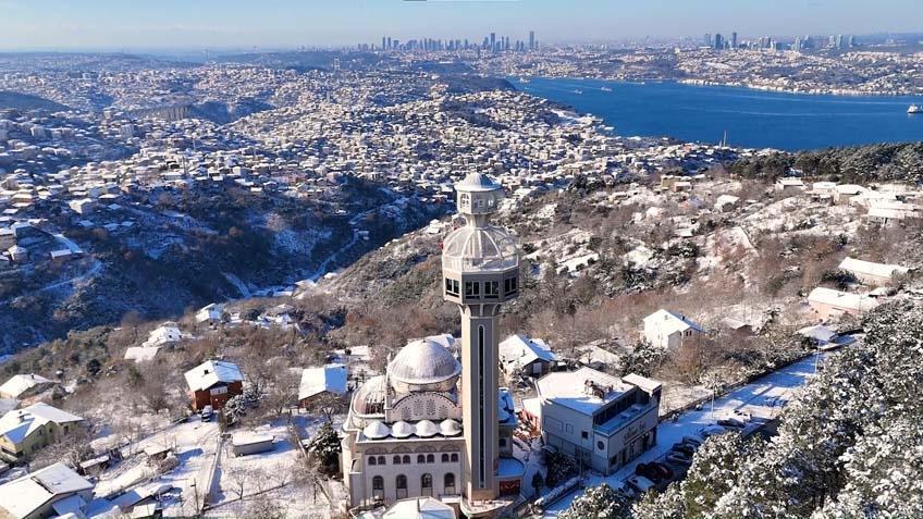 İstanbulda yeni yıla beyaz başlangıç İlk kar manzaraları geldi