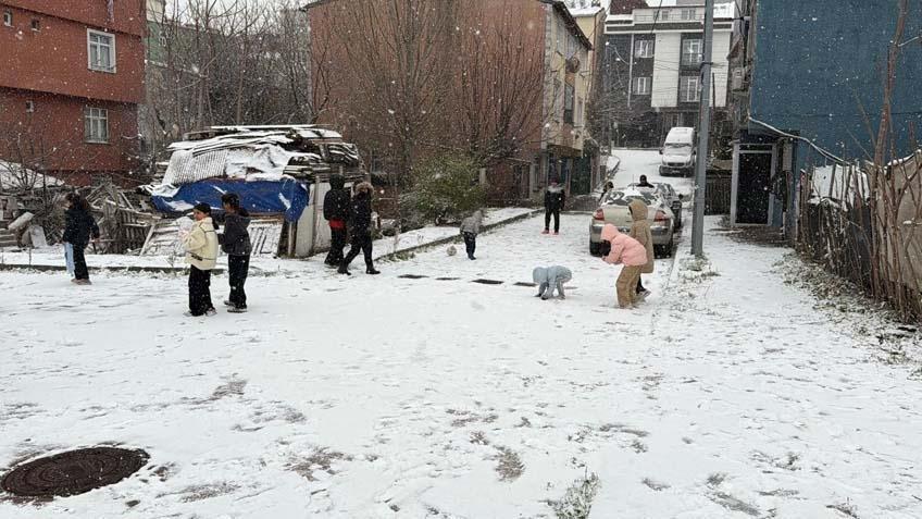 İstanbulda yeni yıla beyaz başlangıç İlk kar manzaraları geldi