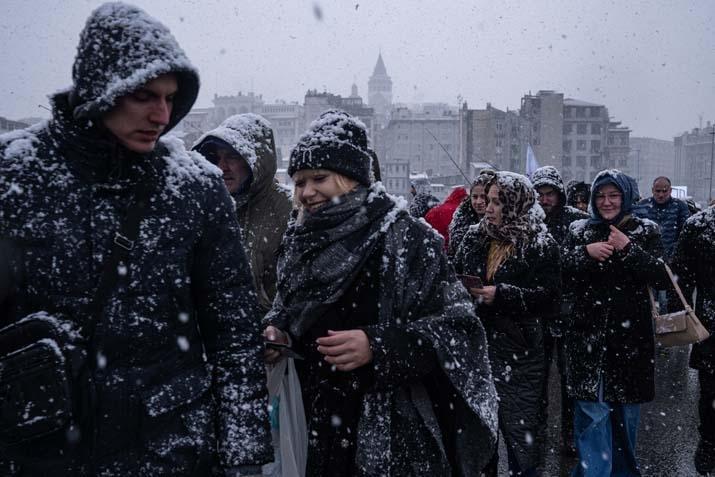 İstanbulda yeni yıla beyaz başlangıç İlk kar manzaraları geldi