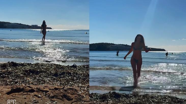 Ebru Şahin ocak ayında denize girdi Profesyonel bir donuş