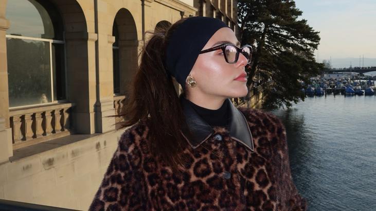 Sıla Türkoğlunun romantik tatili Pozlarıyla Zürihi ısıttı