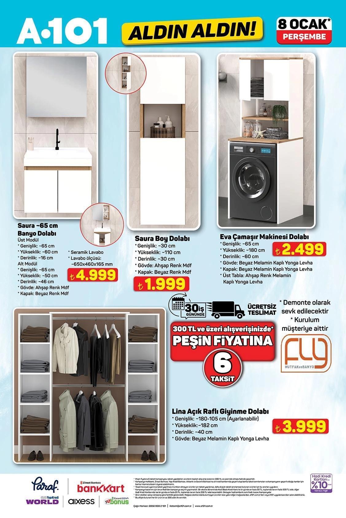 A101 ALDIN ALDIN 8 OCAK PERŞEMBE AKTÜEL KATALOĞU