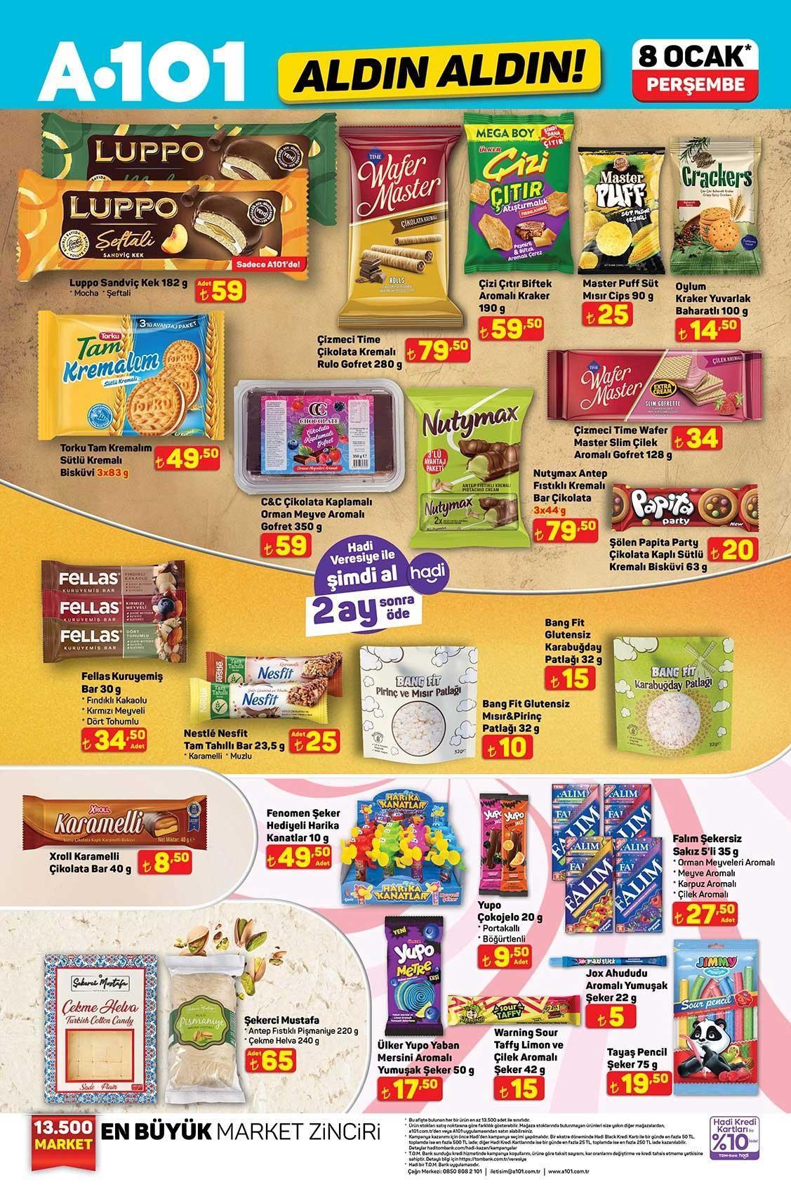 A101 ALDIN ALDIN 8 OCAK PERŞEMBE AKTÜEL KATALOĞU