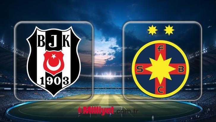BJK-FCSB MAÇ SONUCU: Beşiktaş-FCSB maçı kaç kaç bitti Kim kazandı