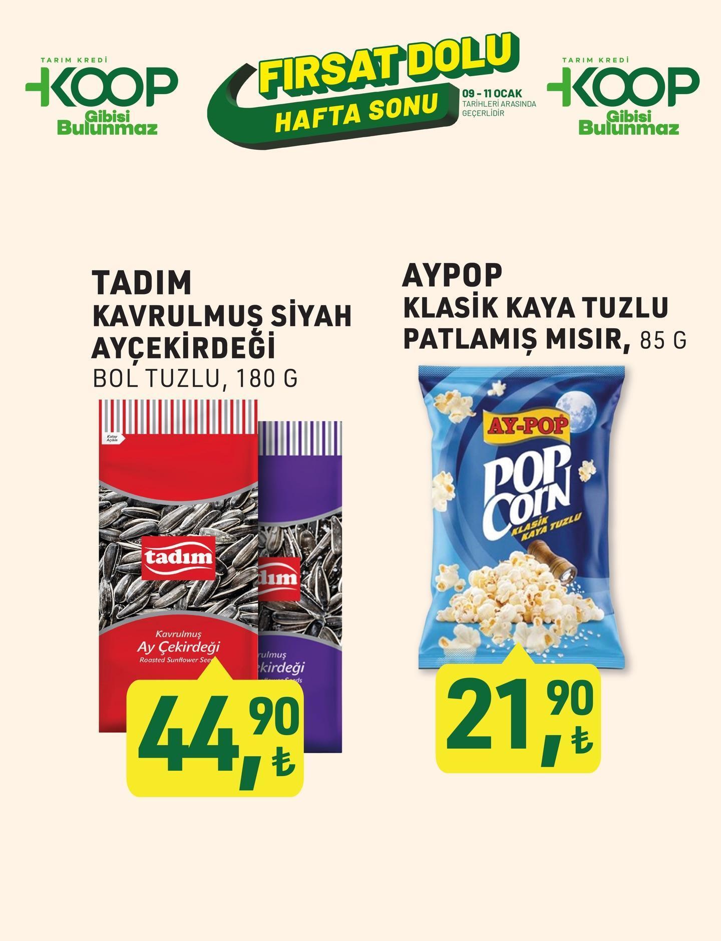 Tarım Kredi Kooperatifi Fırsat Dolu Hafta Sonu katalog indirimleri rüzgarı 9-11 Aralık 2026 Tarım Kredi Market aktüel kataloğu indirimli ürün fiyatları listesi