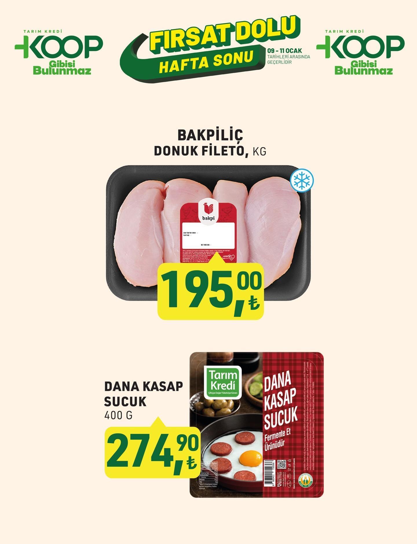 Tarım Kredi Kooperatifi Fırsat Dolu Hafta Sonu katalog indirimleri rüzgarı 9-11 Aralık 2026 Tarım Kredi Market aktüel kataloğu indirimli ürün fiyatları listesi