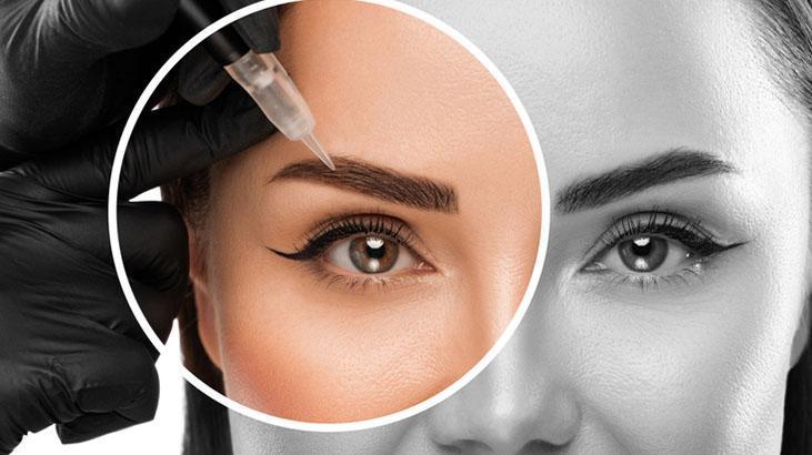 Kaşlarını bu teknikle boyattı, yüzü davul gibi şişti Kendimi tanıyamadım