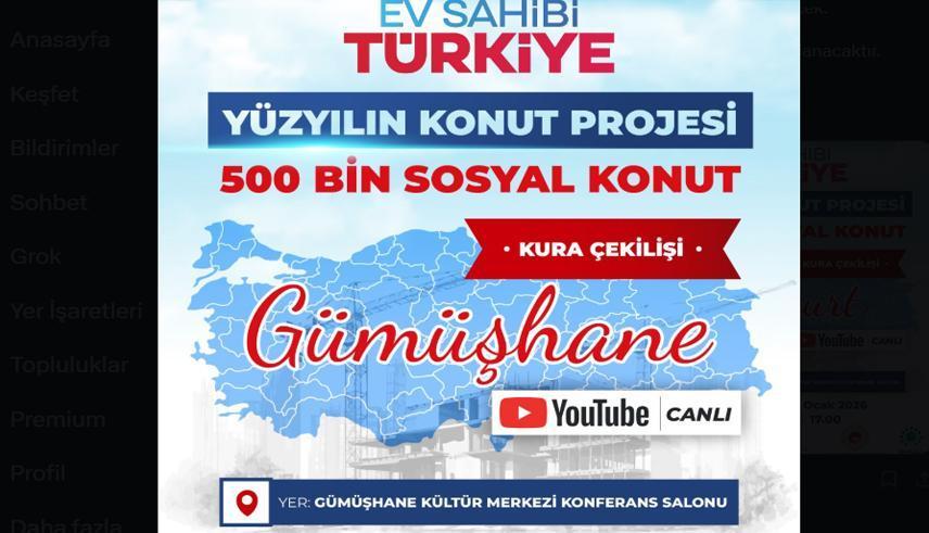 GÜMÜŞHANE TOKİ KURA SONUÇLARI NEREDEN NASIL SORGULANIR