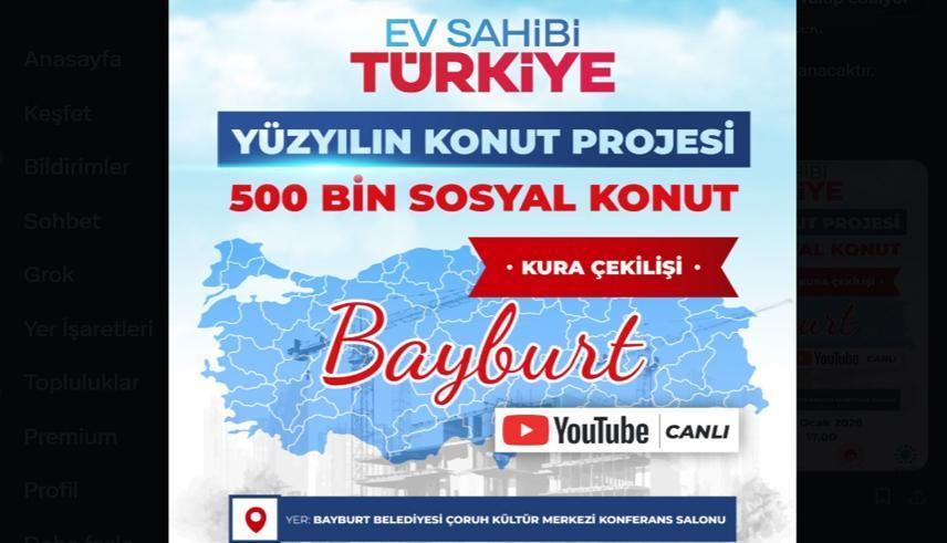 BAYBURT TOKİ KURA SONUÇLARI NEREDEN NASIL SORGULANIR
