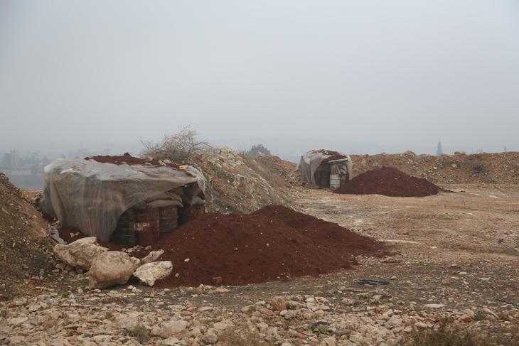 İşte SDGnin Halepteki yer altı şebekesi Örümcek ağı gibi...