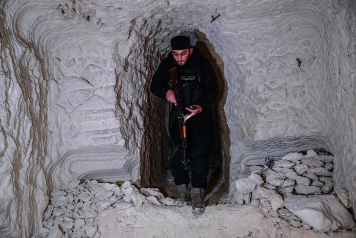 İşte SDGnin Halepteki yer altı şebekesi Örümcek ağı gibi...