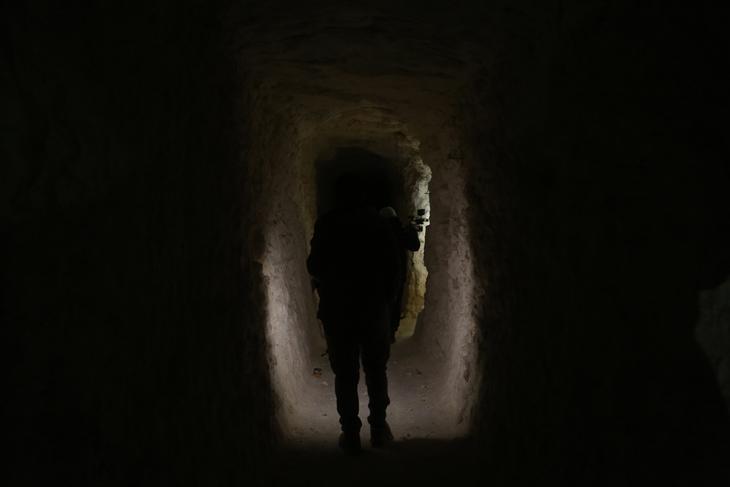 İşte SDGnin Halepteki yer altı şebekesi Örümcek ağı gibi...