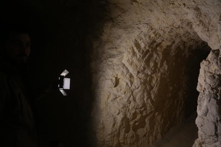 İşte SDGnin Halepteki yer altı şebekesi Örümcek ağı gibi...