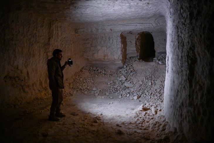 İşte SDGnin Halepteki yer altı şebekesi Örümcek ağı gibi...