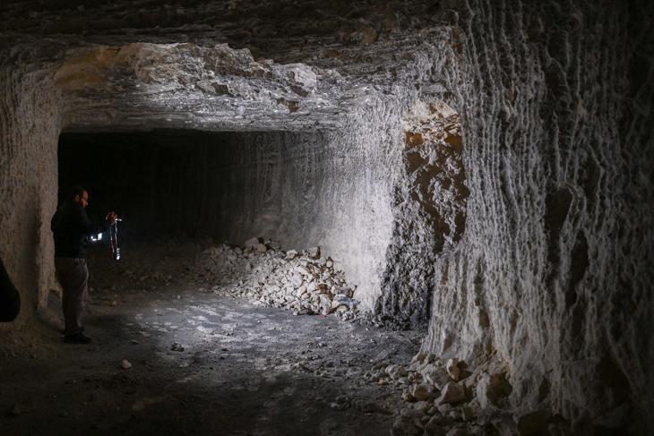 İşte SDGnin Halepteki yer altı şebekesi Örümcek ağı gibi...