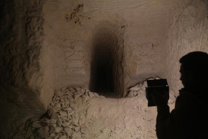 İşte SDGnin Halepteki yer altı şebekesi Örümcek ağı gibi...