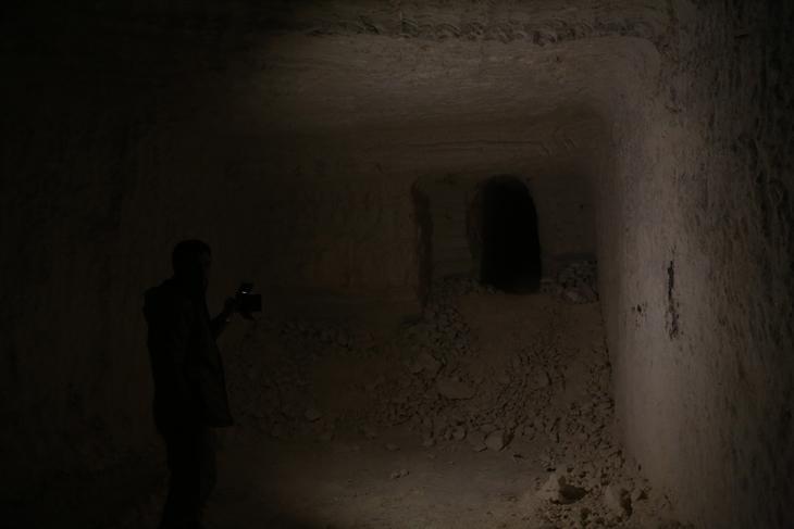 İşte SDGnin Halepteki yer altı şebekesi Örümcek ağı gibi...