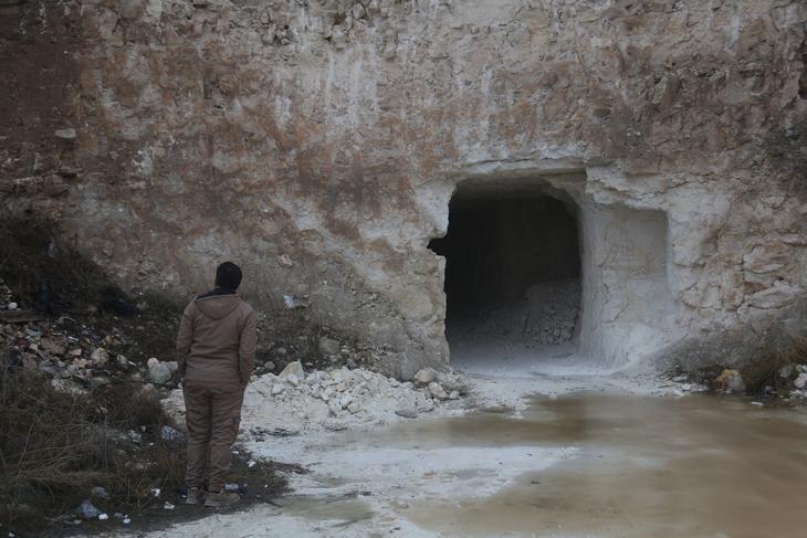 İşte SDGnin Halepteki yer altı şebekesi Örümcek ağı gibi...