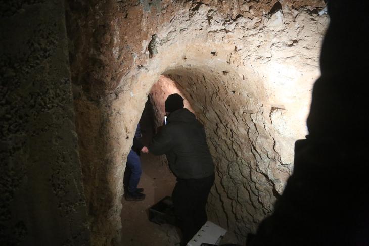 İşte SDGnin Halepteki yer altı şebekesi Örümcek ağı gibi...