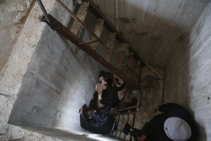 İşte SDGnin Halepteki yer altı şebekesi Örümcek ağı gibi...