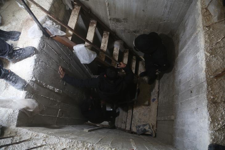 İşte SDGnin Halepteki yer altı şebekesi Örümcek ağı gibi...