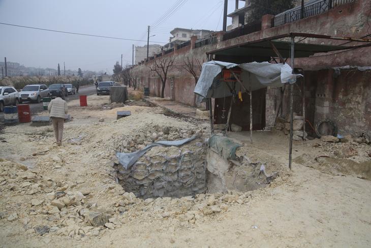 İşte SDGnin Halepteki yer altı şebekesi Örümcek ağı gibi...