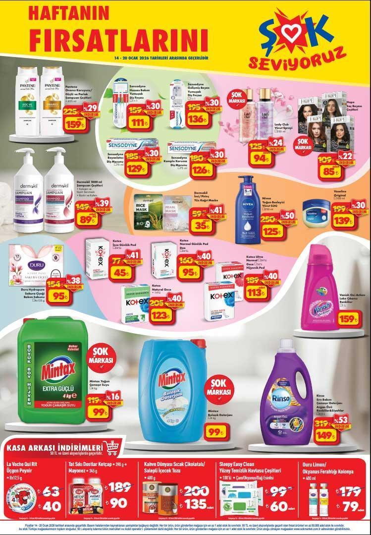 14-20 OCAK ŞOK AKTÜEL KATALOĞU