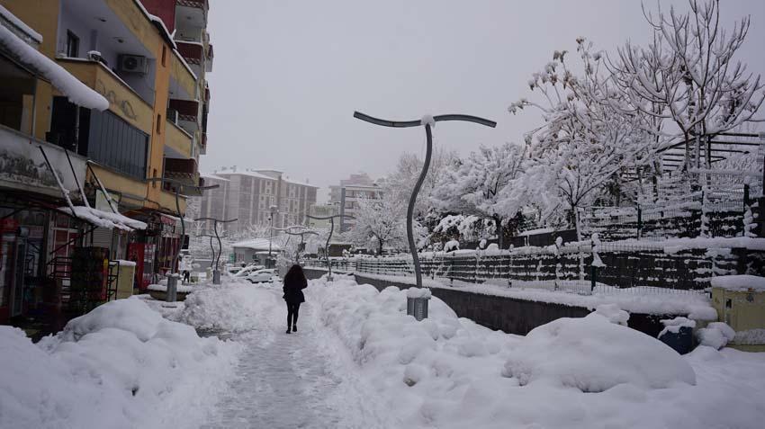Kar kalınlığı 2 metreyi aştı 15 yıldır böyle bir kar yağışı da görmemiştik