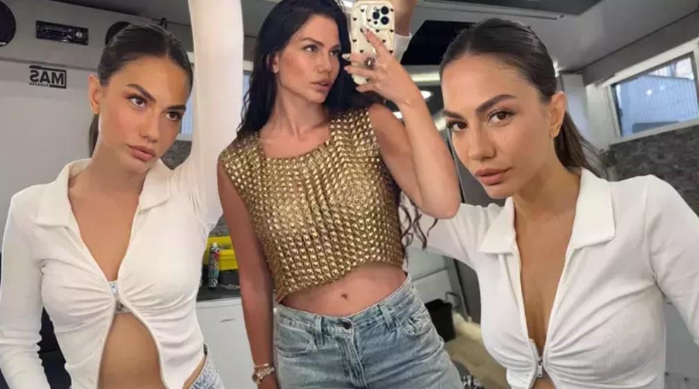 Eşref Rüyanın yıldızına beğeni yağmuru Demet Özdemir siyahlar içinde