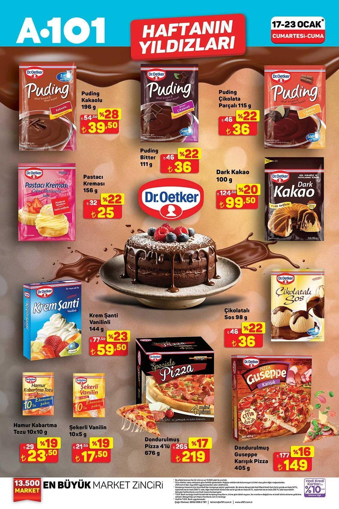 17-23 OCAK A101 HAFTANIN YILDIZLARI AKTÜEL KATALOĞU