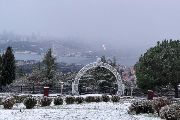 Son dakika... İstanbula kar geri döndü Megakentte son durum
