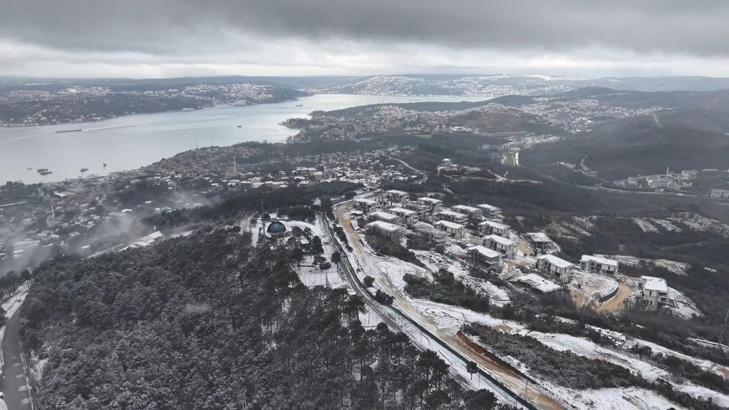Son dakika... İstanbula kar geri döndü Megakentte son durum