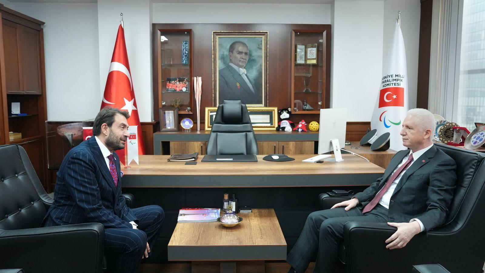 İstanbul Valisi Sn.Davut Gül’den Türkiye Milli Paralimpik Komitesi’ne Anlamlı Ziyaret
