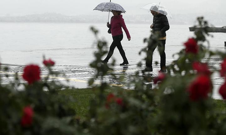 Kıyı Egede Kuvvetli Yağışlara Dikkat