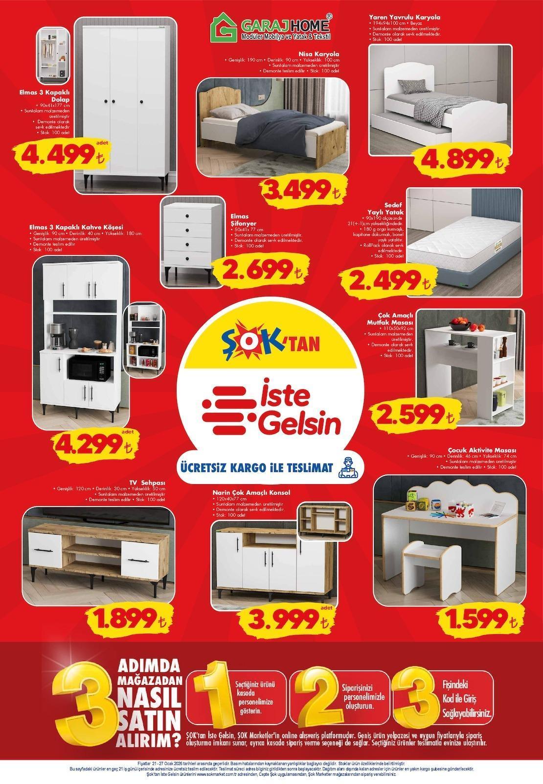 ŞOK 21-27 OCAK AKTÜEL KATALOĞU