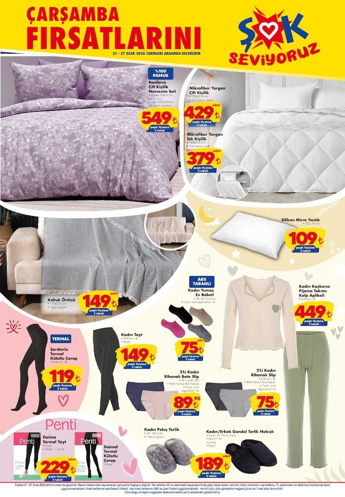 ŞOK 21-27 OCAK AKTÜEL KATALOĞU