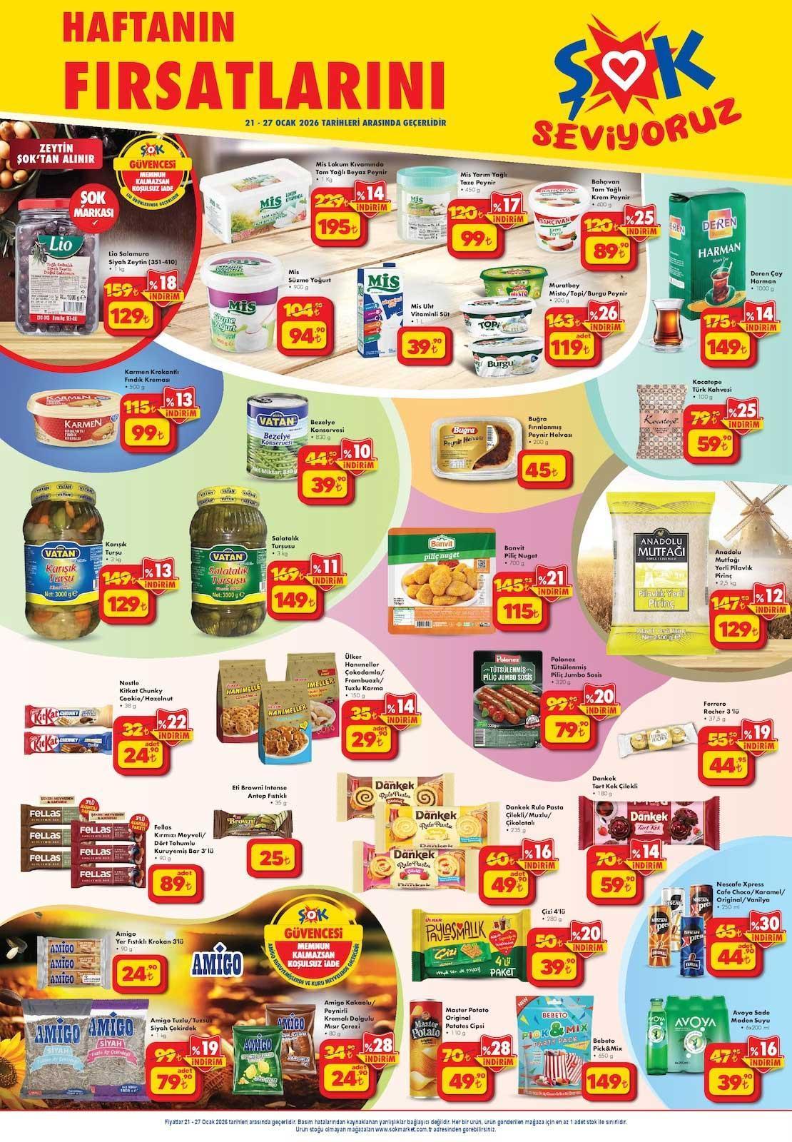 ŞOK 21-27 OCAK AKTÜEL KATALOĞU