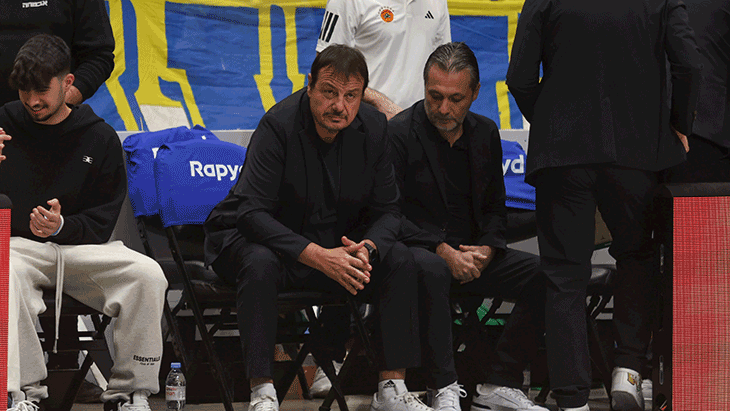 Maccabi Rapyd - Panathinaikos maçında Ergin Atamana çirkin saldırı