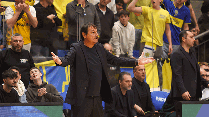Maccabi Rapyd - Panathinaikos maçında Ergin Atamana çirkin saldırı