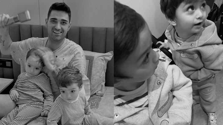 İbrahim Tatlısesin ikiz torunları Ayel ve Emir 2 yaşında