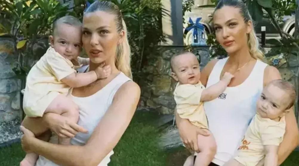 İbrahim Tatlısesin ikiz torunları Ayel ve Emir 2 yaşında