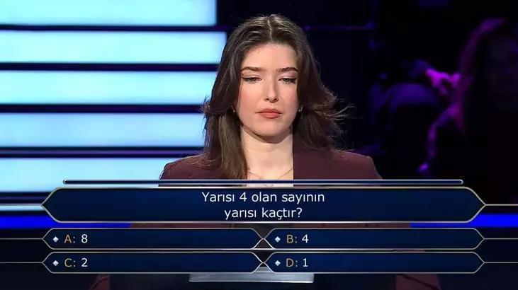 Milyonere damga vuran anlar İlk sorudan elendi, herkes şaşırdı