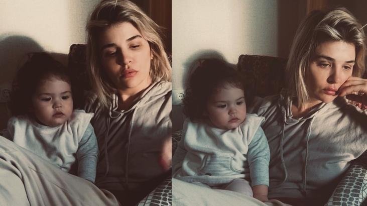 Kızının son halini paylaştı Asya Moneye yorum yağdı: Gonca Vuslateri ikizini doğurmuş