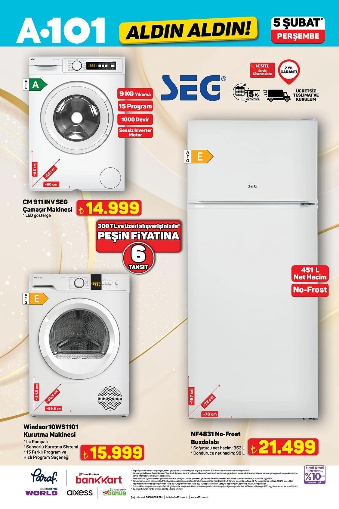 A101 ALDIN ALDIN 5 ŞUBAT PERŞEMBE AKTÜEL KATALOĞU