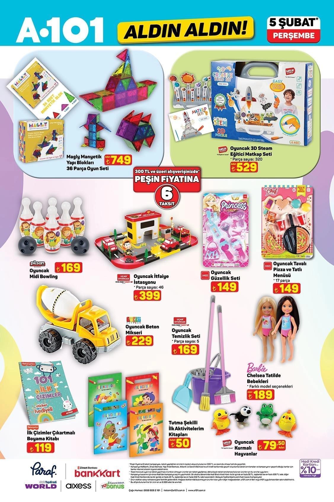 A101 ALDIN ALDIN 5 ŞUBAT PERŞEMBE AKTÜEL KATALOĞU